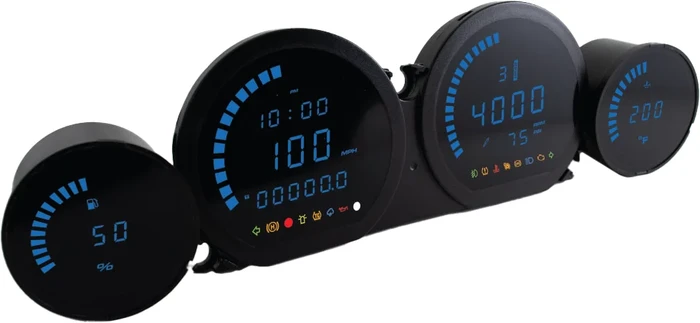 KOSO - BA064911 - 4 PIECE LED GAUGES `14-22 FLHT FLHX FLTR