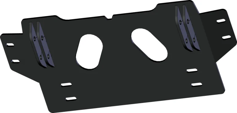 KFI ATV Mid Plow Mount Kit - Durable ATV Plow Mount for Snow and Towing