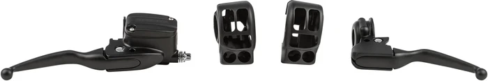 HARDDRIVE - 053947 - HANDLEBAR CONTROL KIT BLK CABLE CLUTCH `21-UP FLT