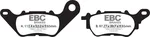 EBC - SFA706 - BRAKE PADS SFA705 ORGANIC SCOOTER