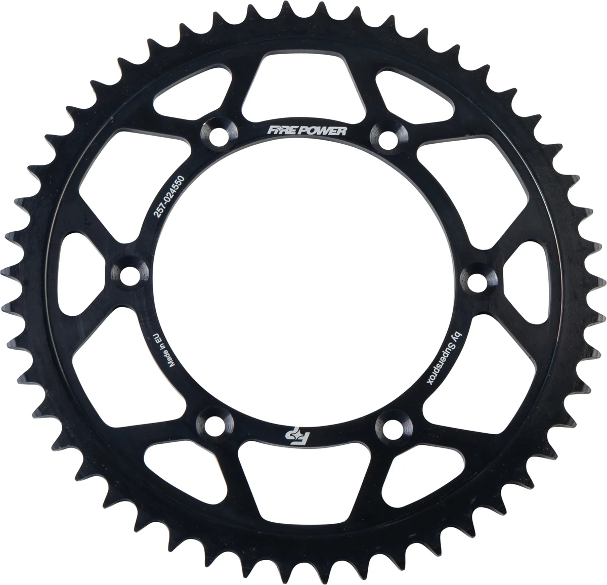 FIRE POWER - FPS-245-50-BLK - Rear Steel Sprocket