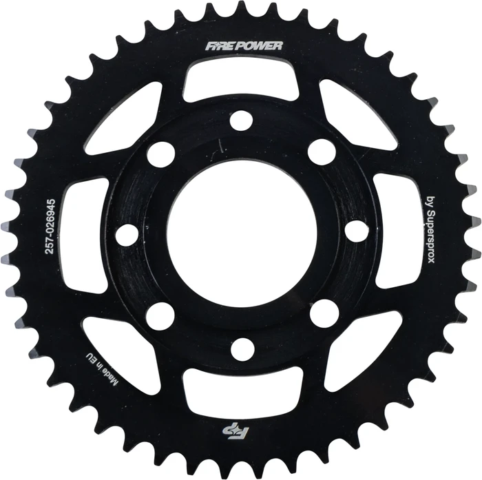FIRE POWER - FPS-269-45- BLK - Rear Steel Sprocket