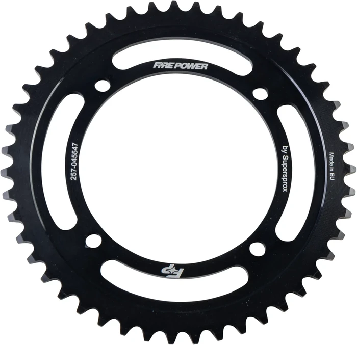 FIRE POWER - FPS-455-47-BLK - Rear Steel Sprocket