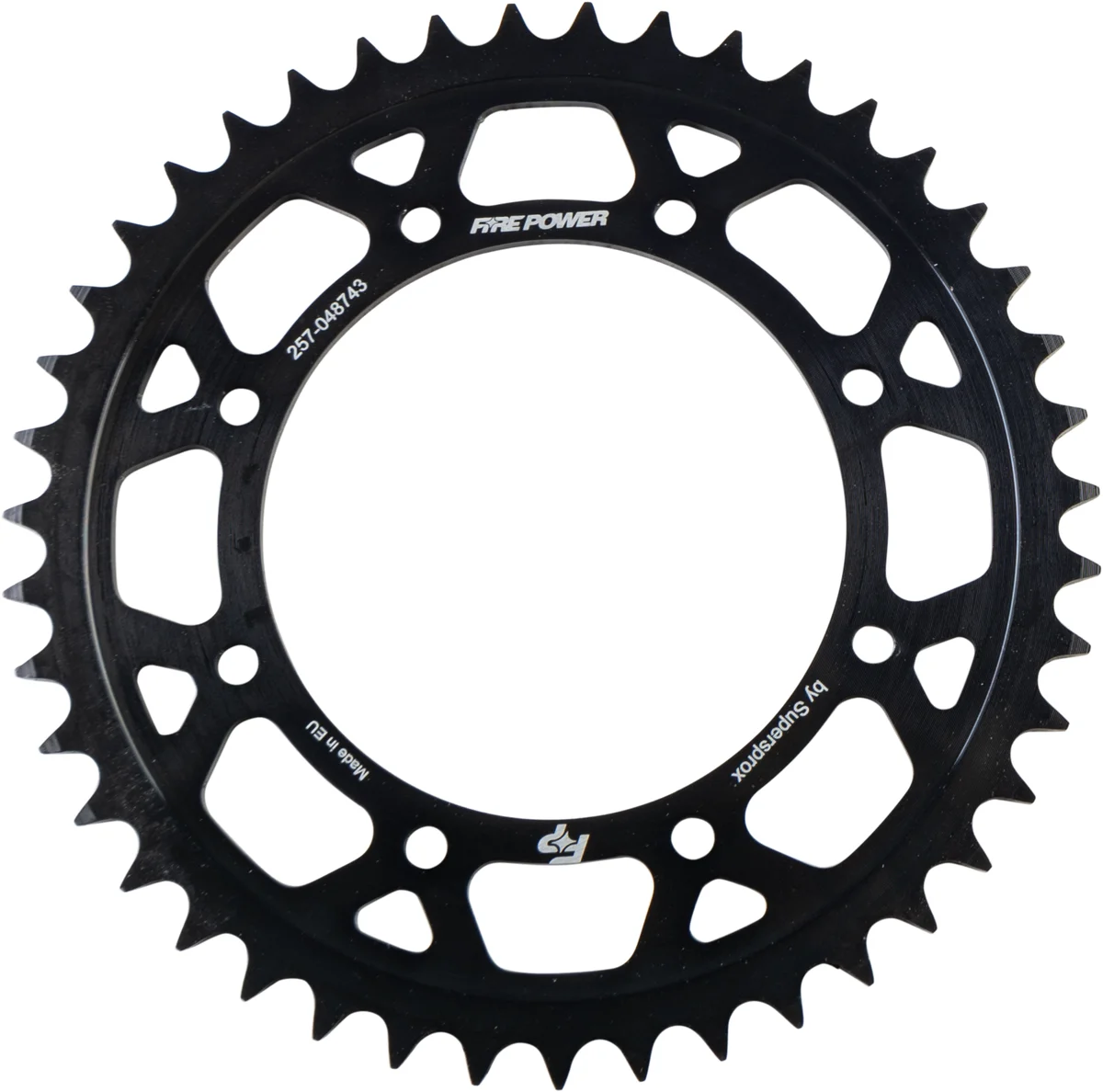 FIRE POWER - FPS-487-43-BLK - Rear Steel Sprocket