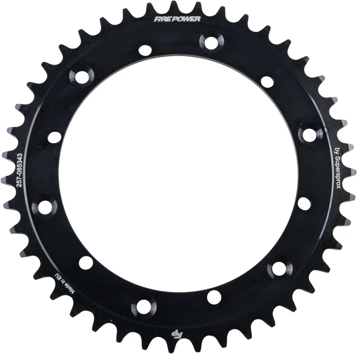 FIRE POWER - FPS-853-43-BLK - Rear Steel Sprocket