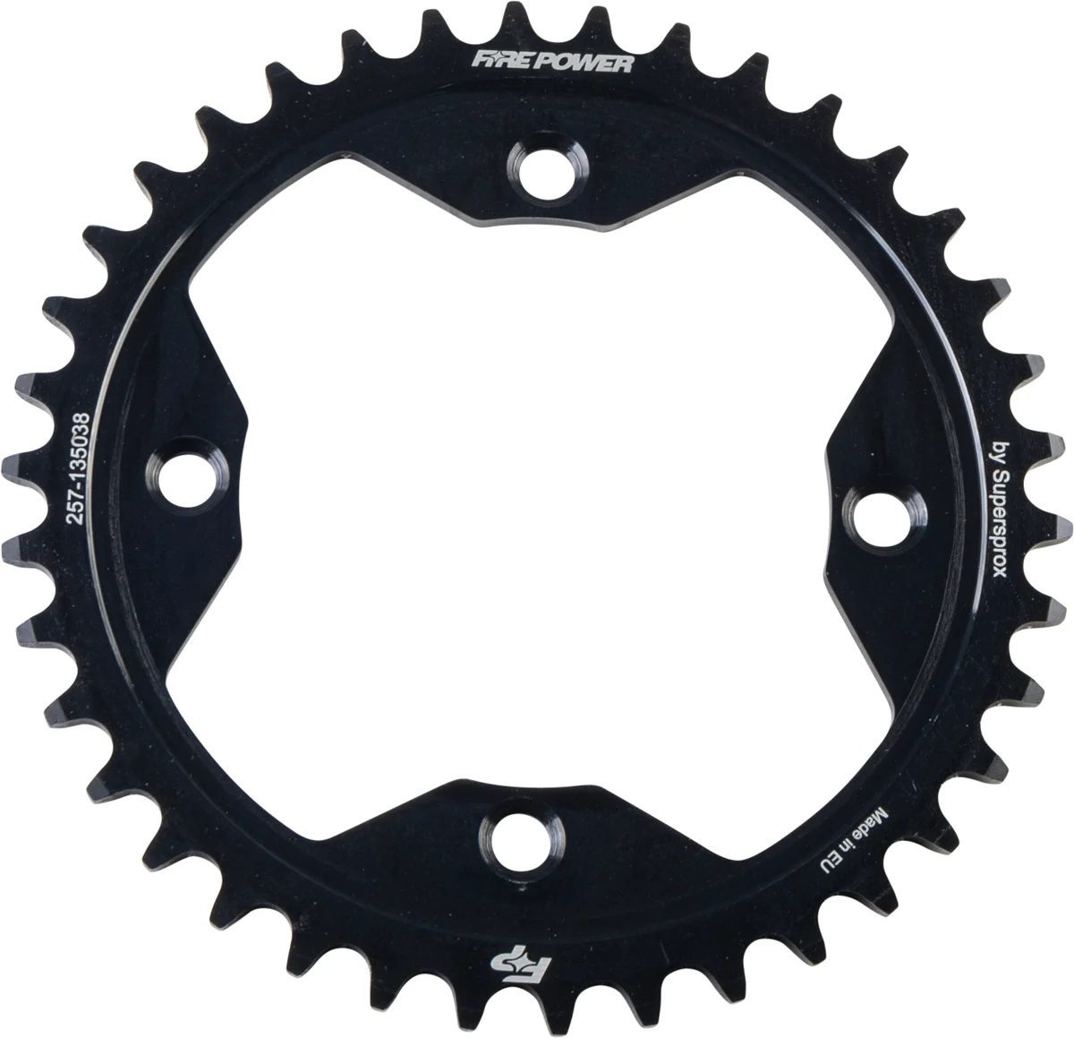 FIRE POWER - FPS-1350-38-BLK - Rear Steel Sprocket