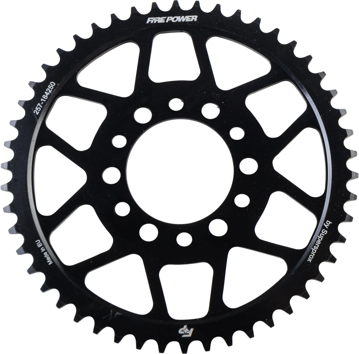 FIRE POWER - FPS-1842-50- BLK - Rear Steel Sprocket