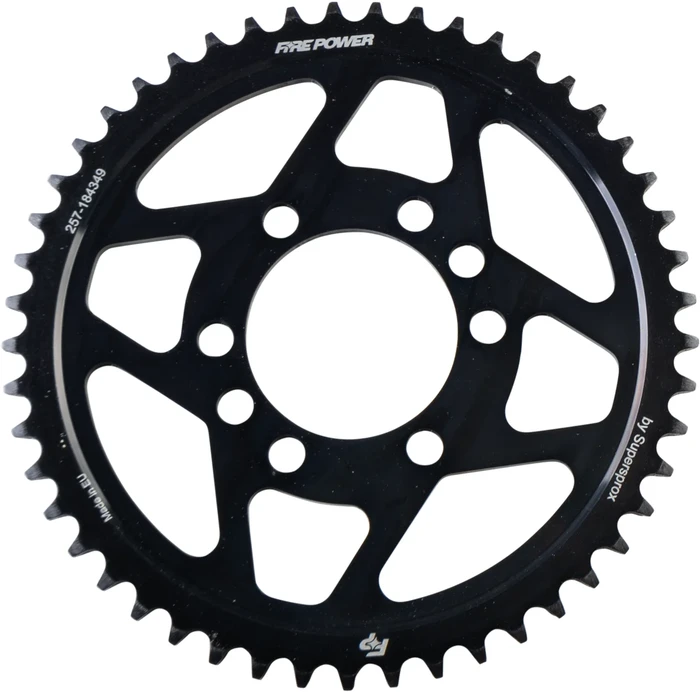 FIRE POWER - FPS-1843-49-BLK - Rear Steel Sprocket