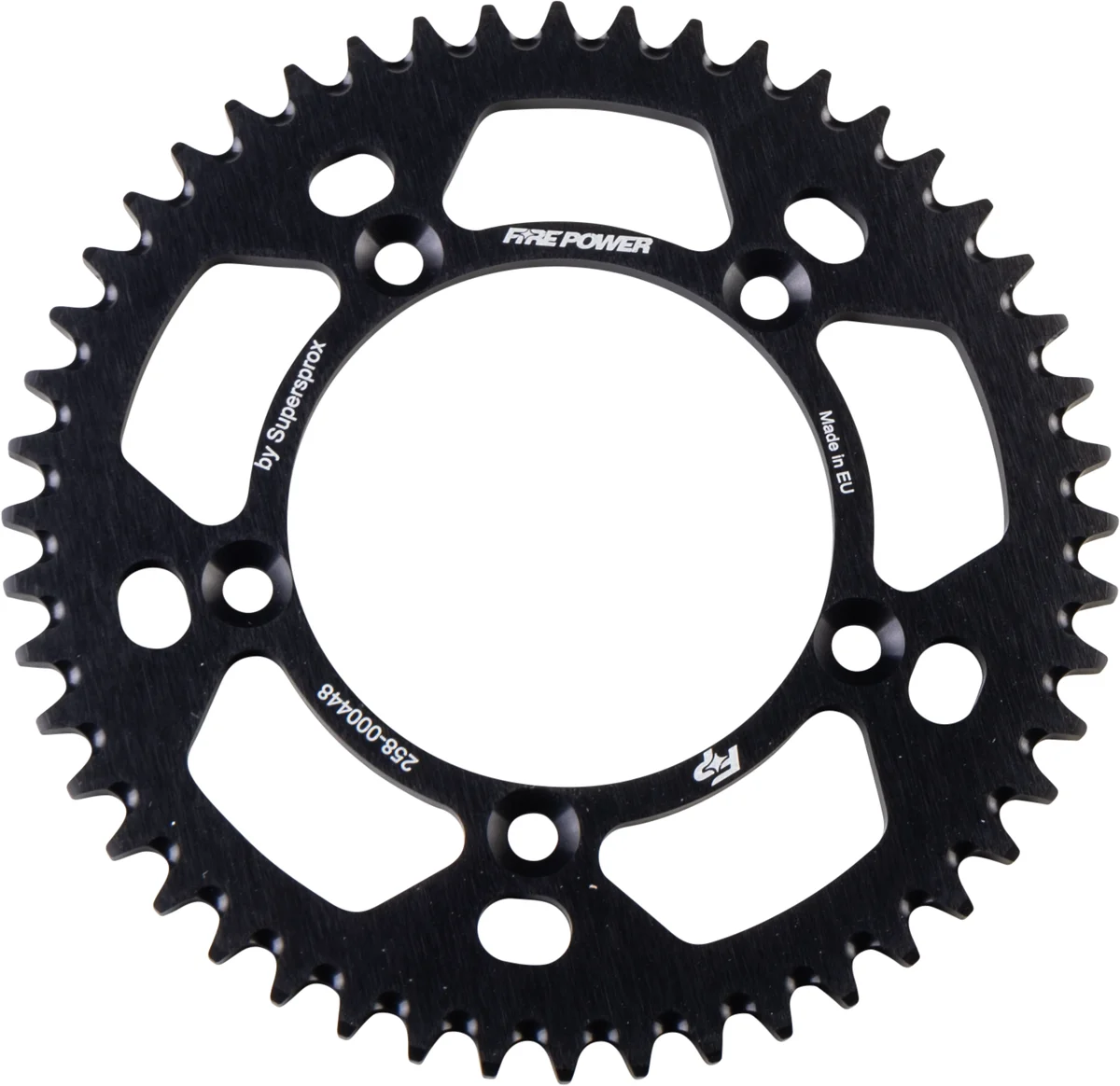 FIRE POWER - FPA-4-48-BLK - Aluminum Rear Sprocket