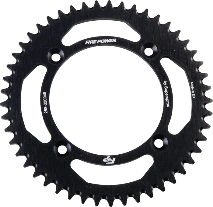 FIRE POWER - FPA-209-49-BLK - Aluminum Rear Sprocket