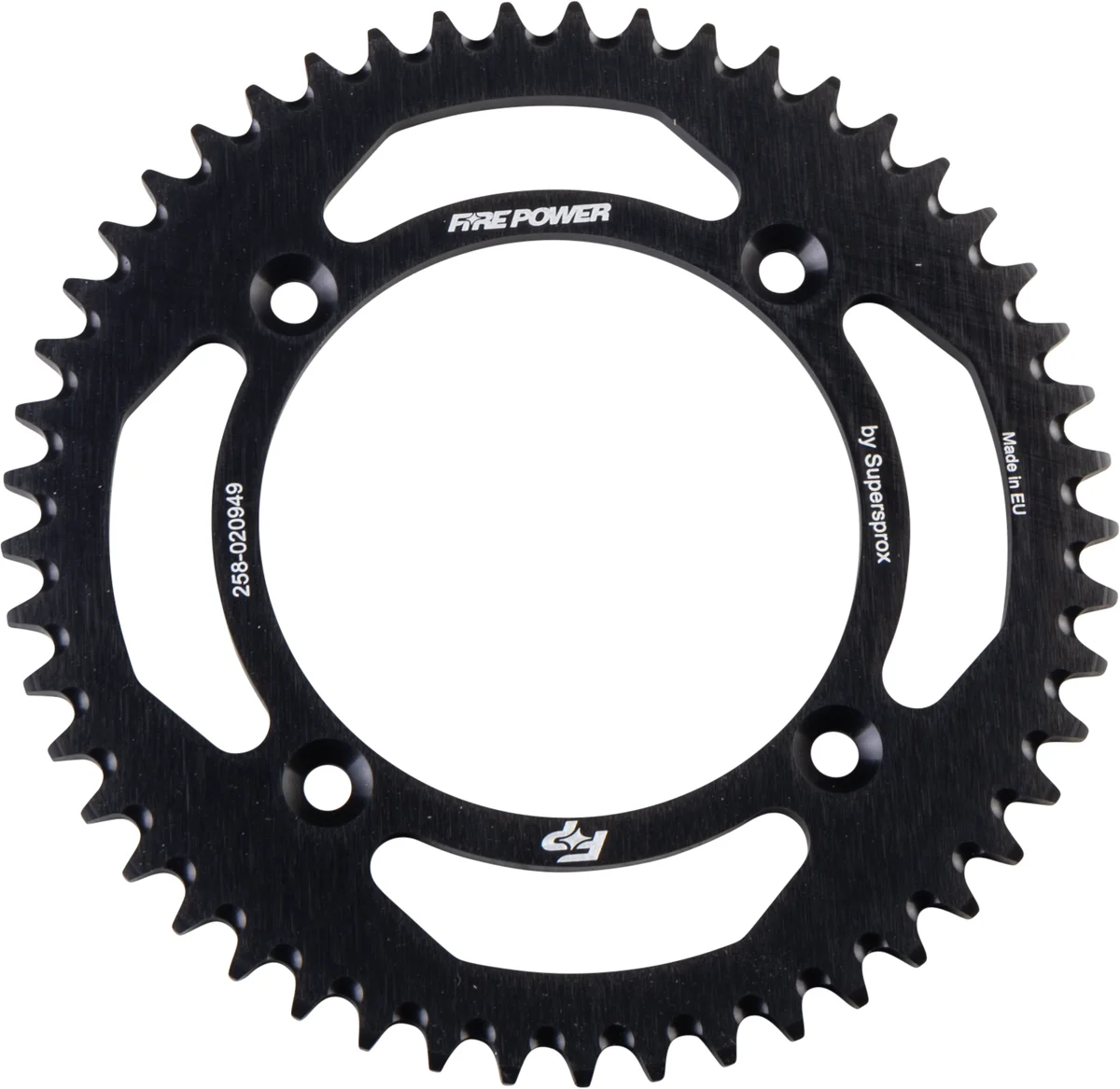 FIRE POWER - FPA-209-49-BLK - Aluminum Rear Sprocket