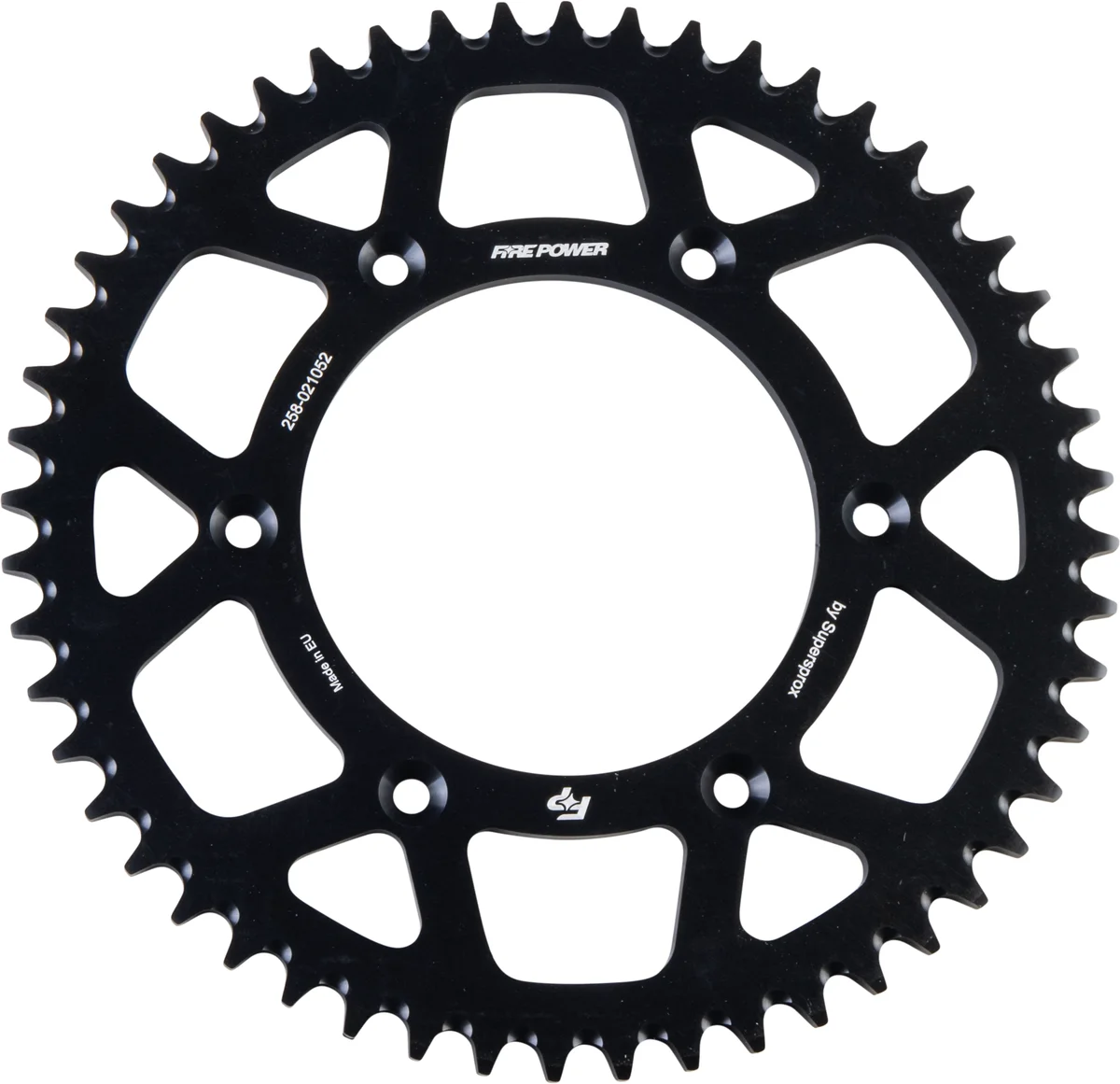 FIRE POWER - FPA-210-52-BLK - Aluminum Rear Sprocket