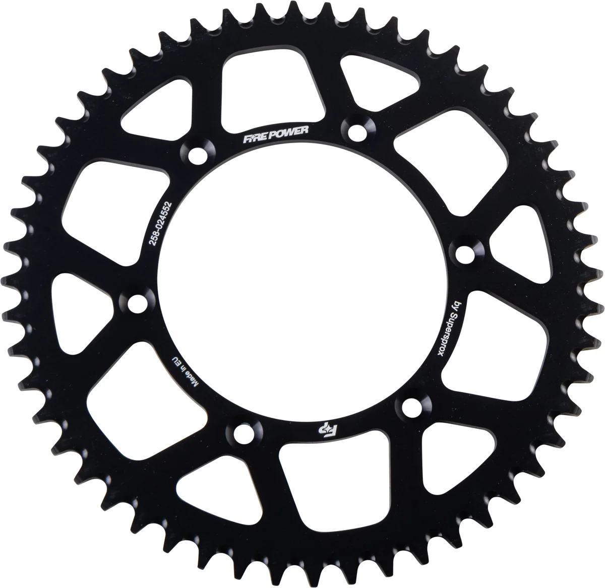 FIRE POWER - FPA-245-52-BLK - Aluminum Rear Sprocket