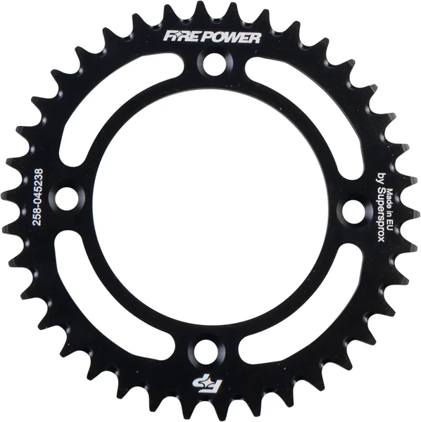 FIRE POWER - FPA-452-38-BLK - Aluminum Rear Sprocket
