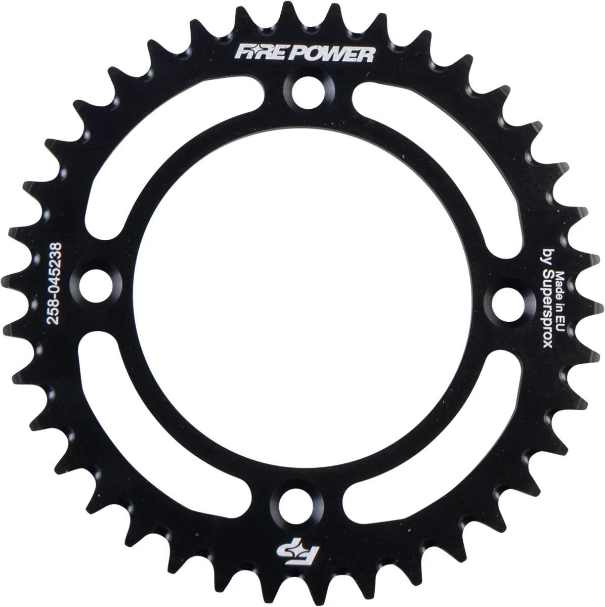 FIRE POWER - FPA-452-38-BLK - Aluminum Rear Sprocket