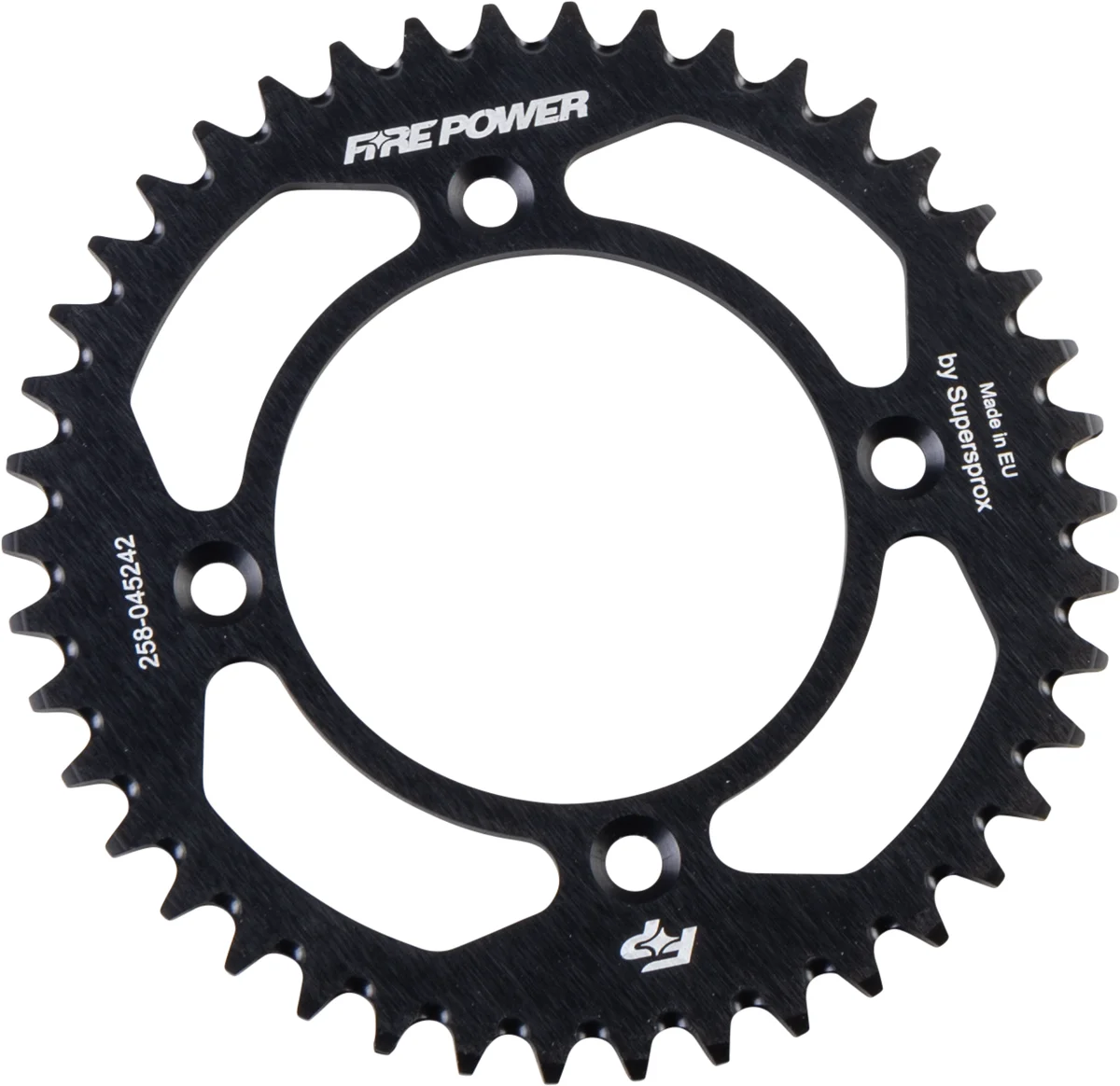 FIRE POWER - FPA-452-42-BLK - Aluminum Rear Sprocket