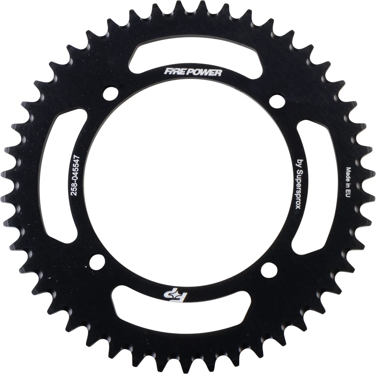 FIRE POWER - FPA-455-47-BLK - Aluminum Rear Sprocket