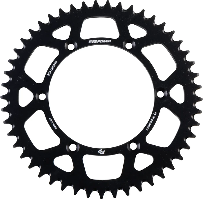 FIRE POWER - FPA-460-49-BLK - Aluminum Rear Sprocket