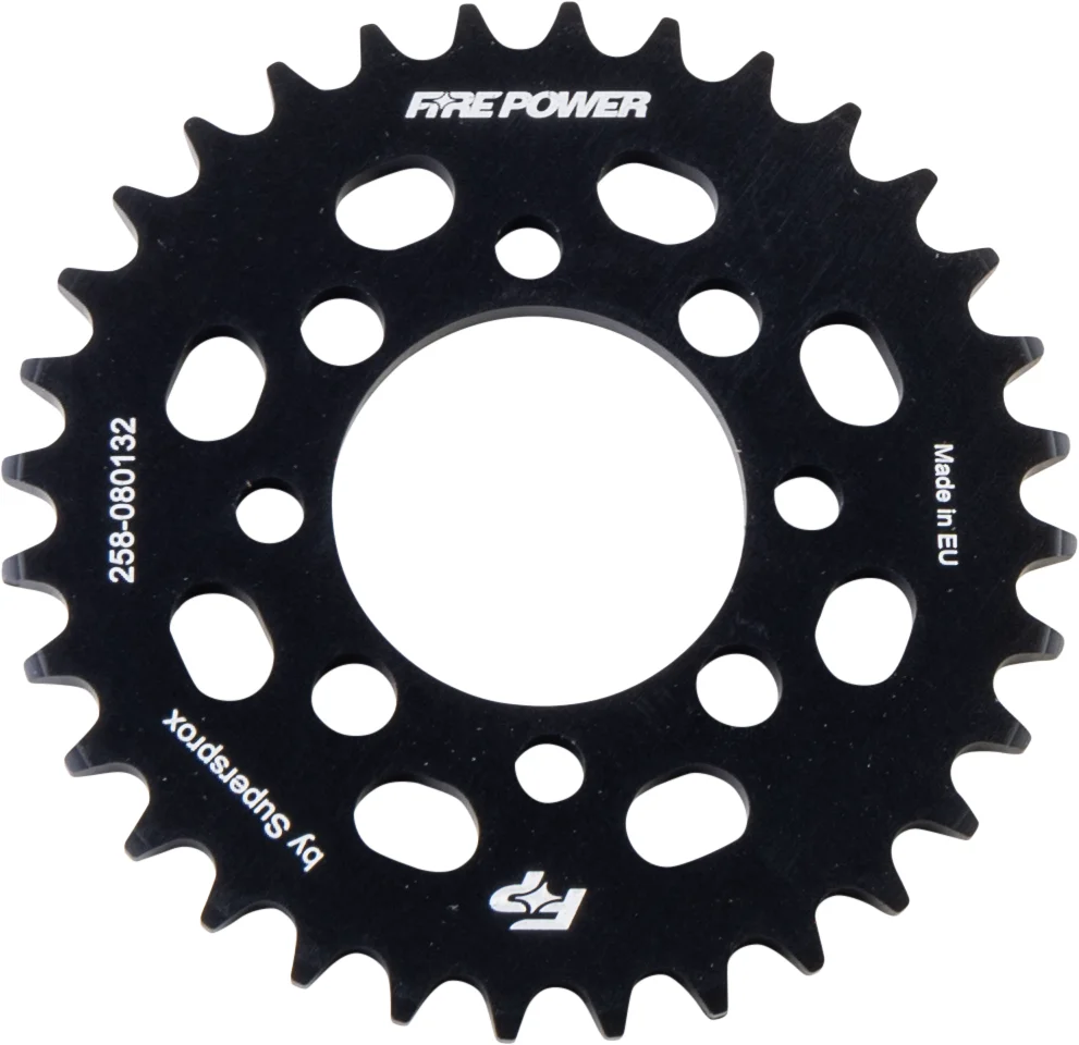 FIRE POWER - FPA-801-32-BLK - Aluminum Rear Sprocket