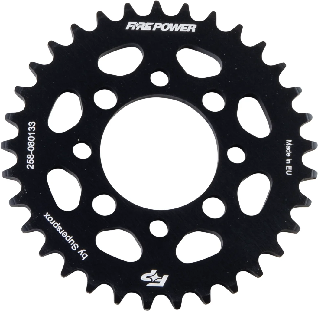 FIRE POWER - FPA-801-33-BLK - Aluminum Rear Sprocket