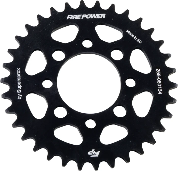 FIRE POWER - FPA-801-34-BLK - Aluminum Rear Sprocket