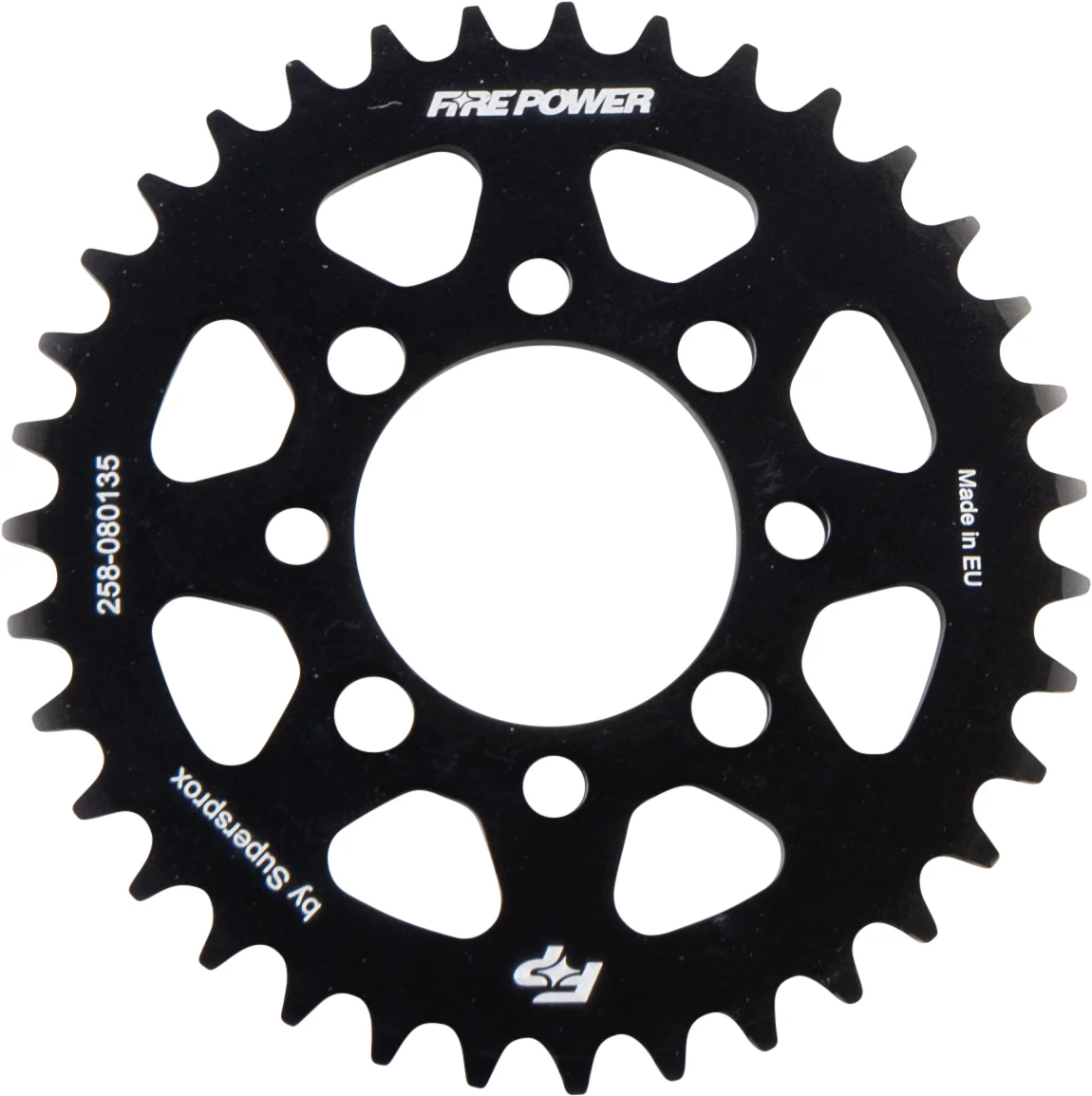 FIRE POWER - FPA-801-35-BLK - Aluminum Rear Sprocket