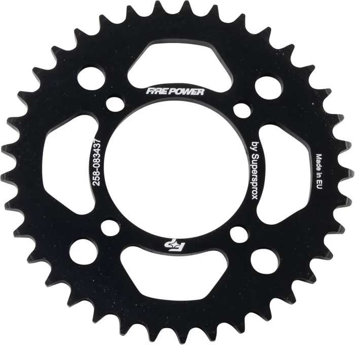 FIRE POWER - FPA-834-37-BLK - Aluminum Rear Sprocket