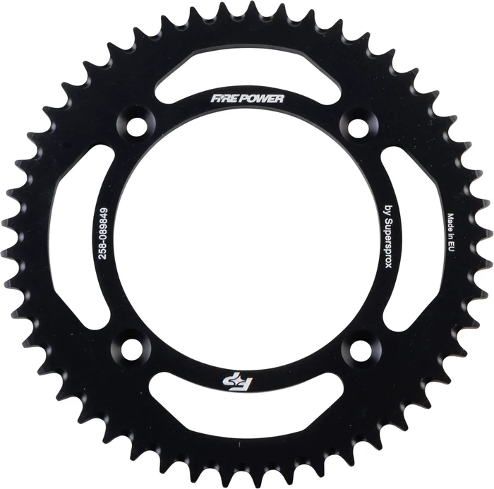 FIRE POWER - FPA-898-49-BLK - Aluminum Rear Sprocket