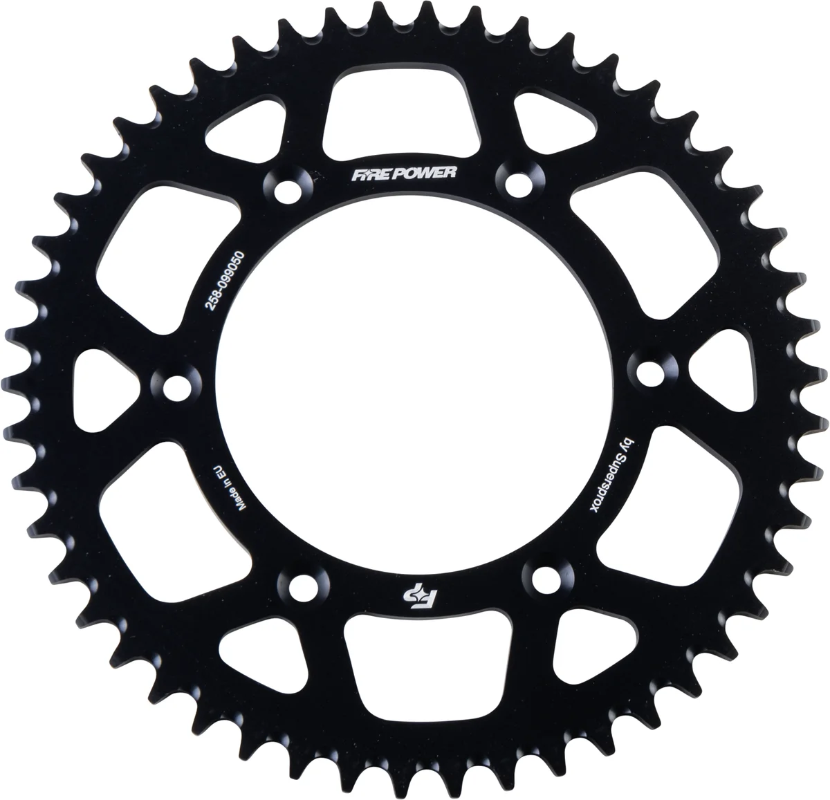 FIRE POWER - FPA-990-50-BLK - Aluminum Rear Sprocket
