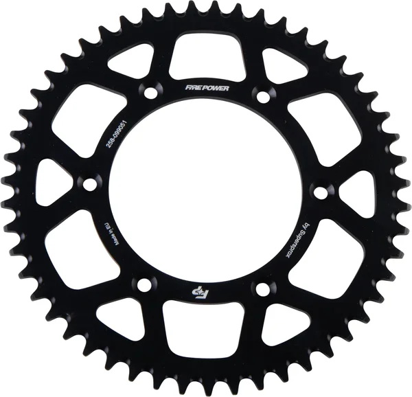 FIRE POWER - FPA-990-51-BLK - Aluminum Rear Sprocket