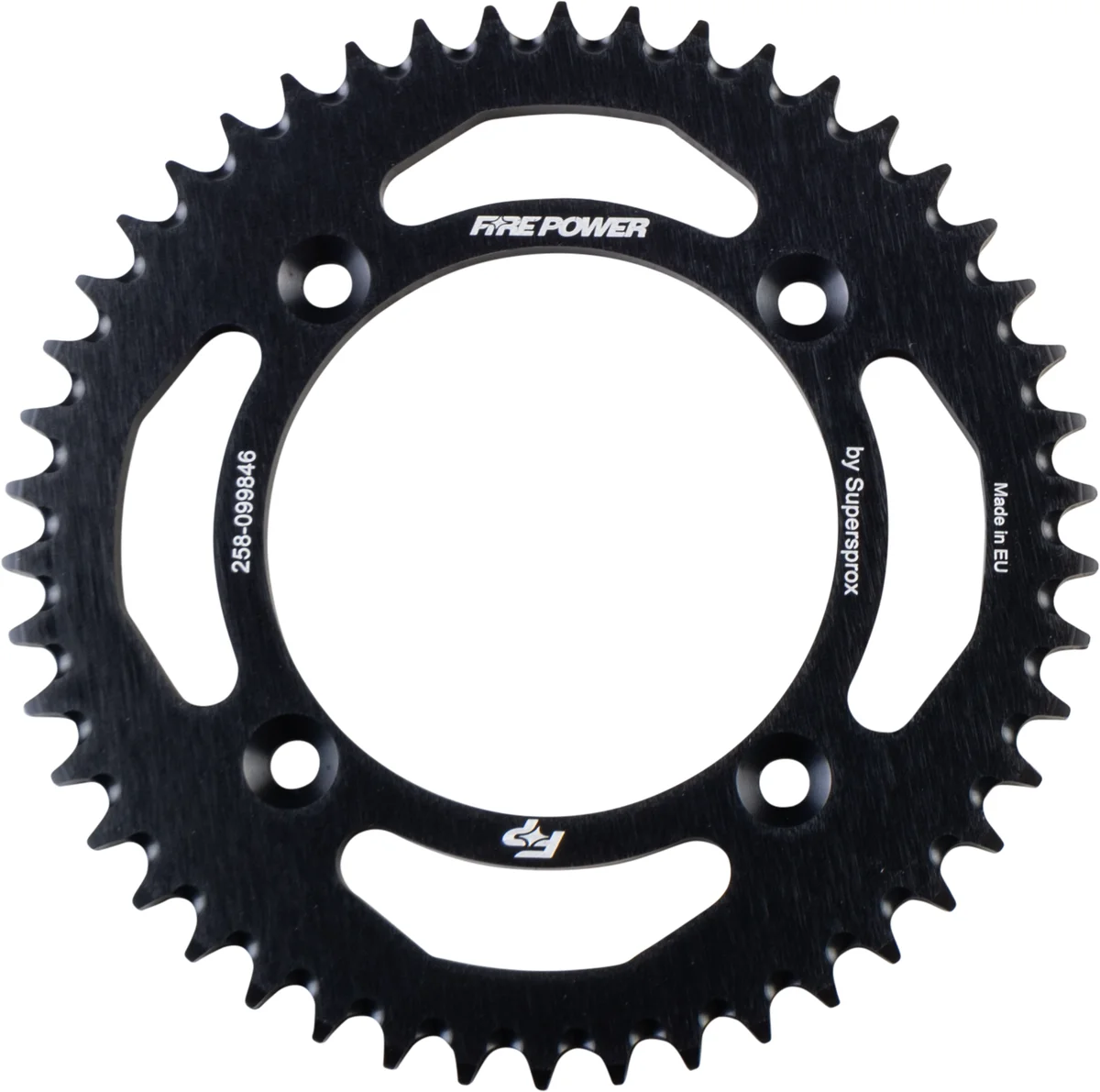 FIRE POWER - FPA-998-46-BLK - Aluminum Rear Sprocket