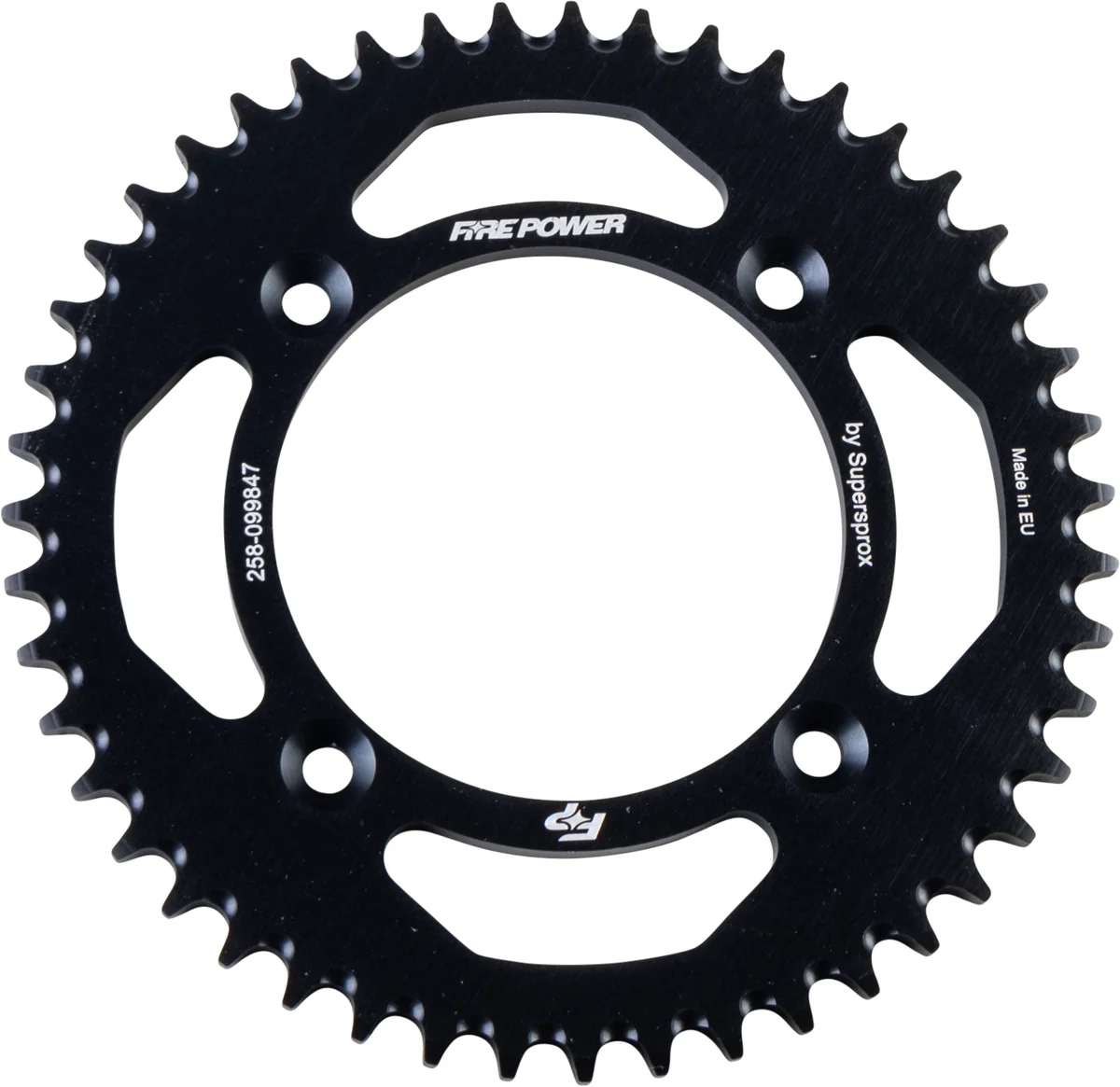 FIRE POWER - FPA-998-47-BLK - Aluminum Rear Sprocket