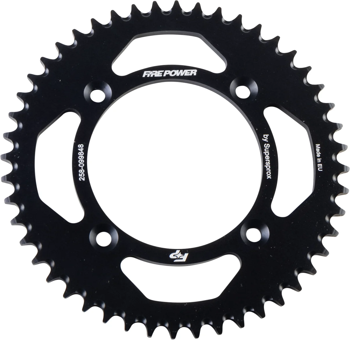 FIRE POWER - FPA-998-48-BLK - Aluminum Rear Sprocket