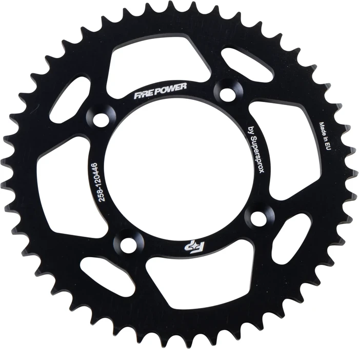 FIRE POWER - FPA-1204-46-BLK - Aluminum Rear Sprocket
