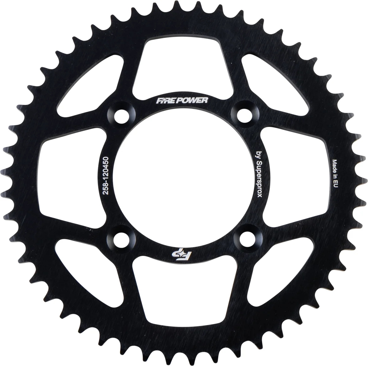FIRE POWER - FPA-1204-50-BLK - Aluminum Rear Sprocket