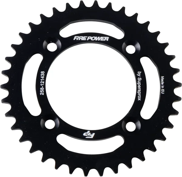 FIRE POWER - FPA-1214-38-BLK - Aluminum Rear Sprocket