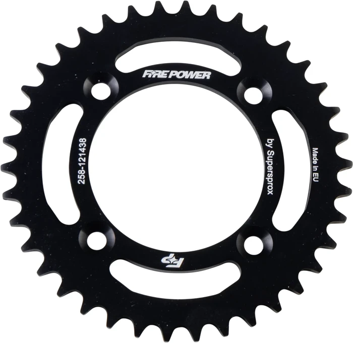 FIRE POWER - FPA-1214-38-BLK - Aluminum Rear Sprocket
