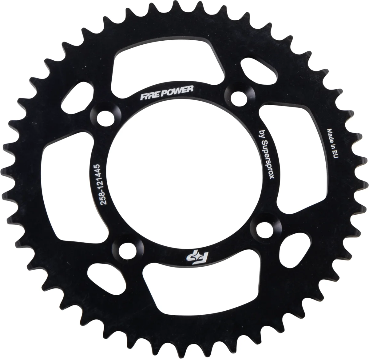 FIRE POWER - FPA-1214-45-BLK - Aluminum Rear Sprocket