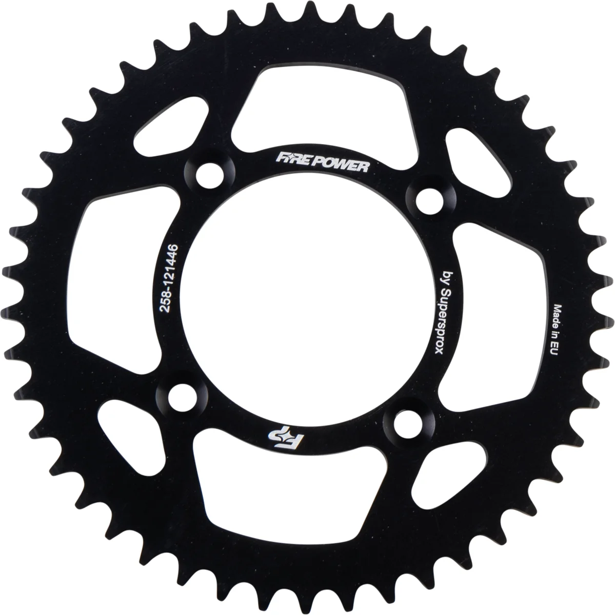 FIRE POWER - FPA-1214-46-BLK - Aluminum Rear Sprocket