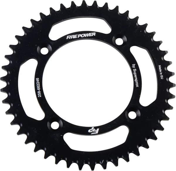 FIRE POWER - FPA-6622-46-BLK - Aluminum Rear Sprocket