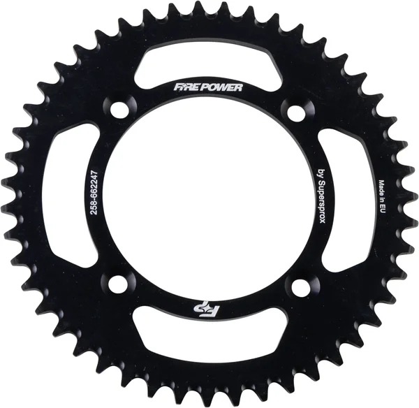 FIRE POWER - FPA-6622-47-BLK - Aluminum Rear Sprocket