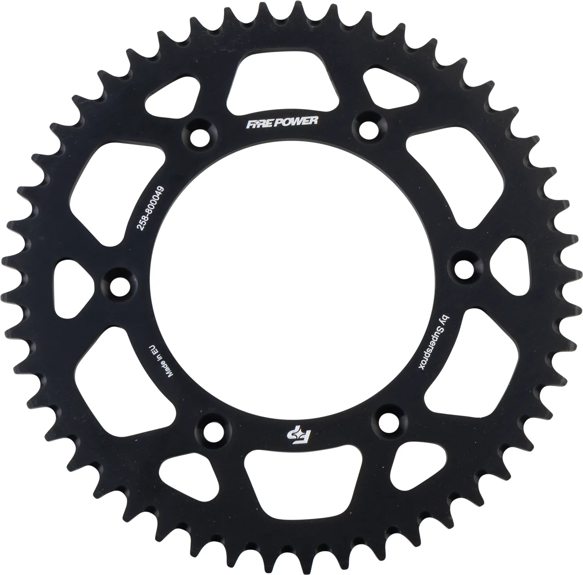 FIRE POWER - FPA-8000-49-BLK - Aluminum Rear Sprocket