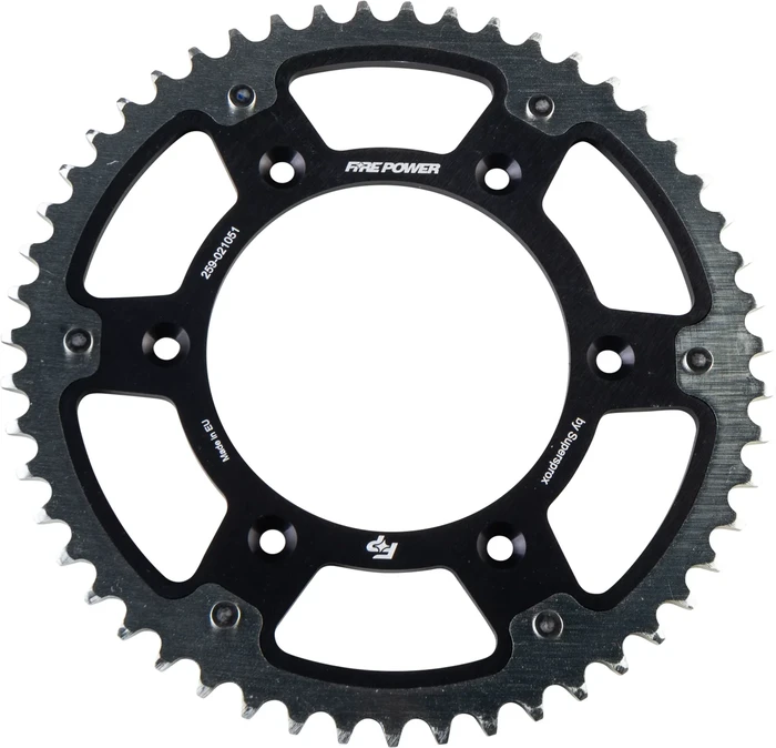 FIRE POWER - FPH-210-51-BLK - Hybrid Rear Sprocket