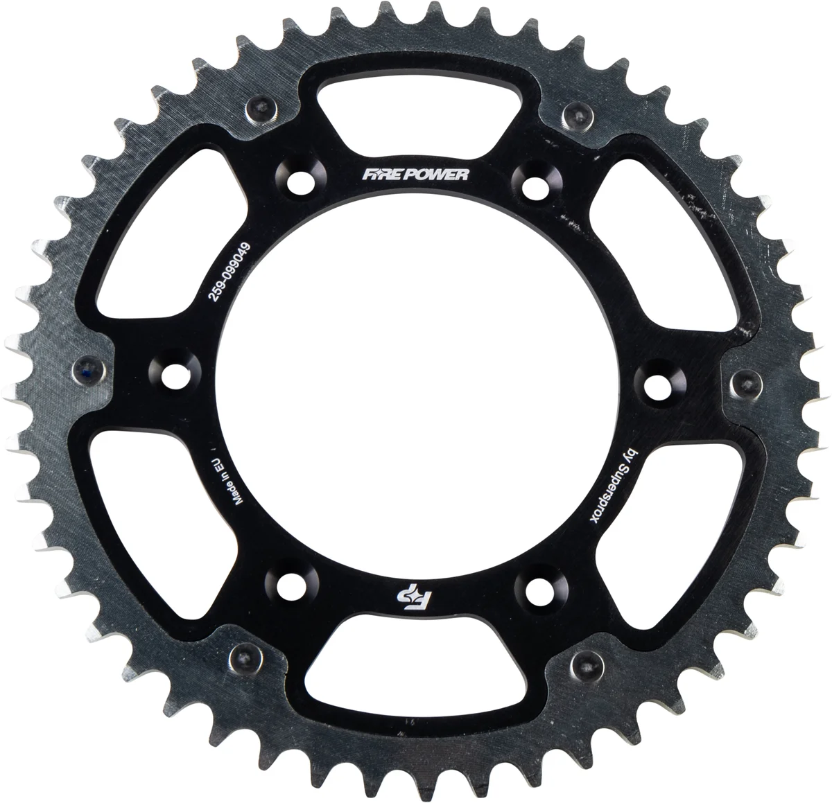 FIRE POWER - FPH-990-49-BLK - Hybrid Rear Sprocket