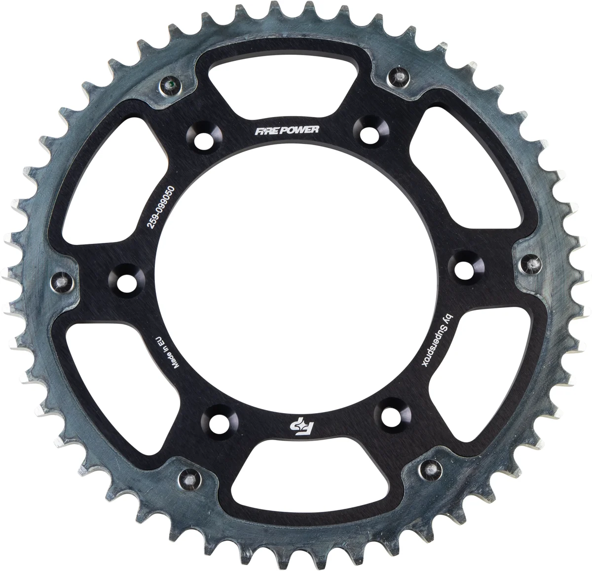 FIRE POWER - FPH-990-50-BLK - Hybrid Rear Sprocket