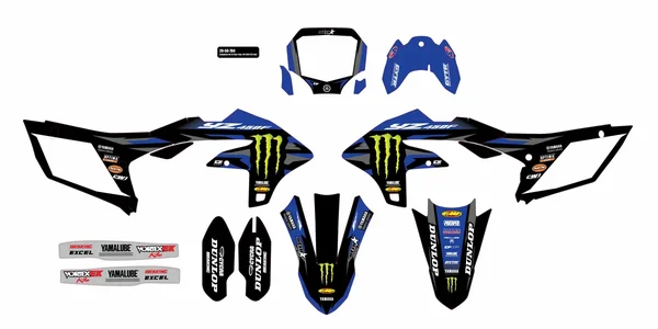 D-COR - 20-50-414 - Star Racing Yamaha `24 Graphics Kit