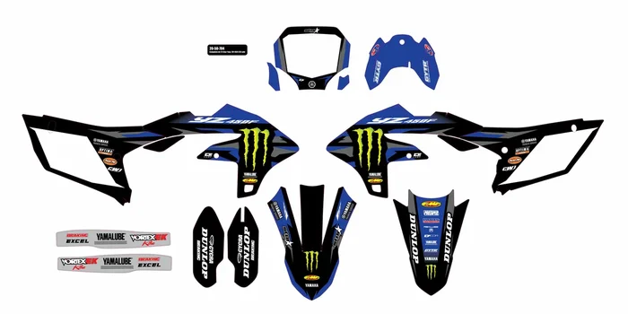 D-COR - 20-50-704 - Star Racing Yamaha `24 Graphics Kit