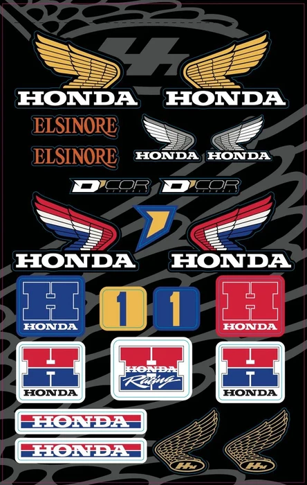 D-COR - 40-10-103 - DECAL SHEETS HONDA