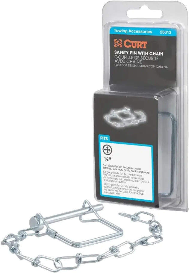 CURT - 25013 - Curt Safety Pin With Chain