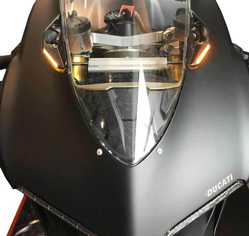 NEW RAGE CYCLES - 899-MBO - Mirror Block Off Turn Signals